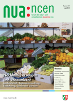 NUAncen Heft 60 - Titel: Nachhaltig erzeugen und konsumieren