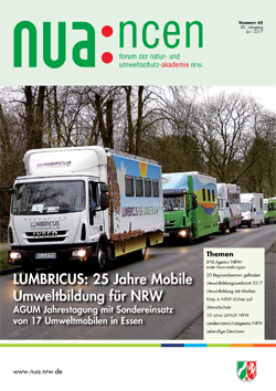 NUAncen Heft 65 - Titel: LUMBRICUS: 25 Jahre Mobile Umweltbildung in NRW
