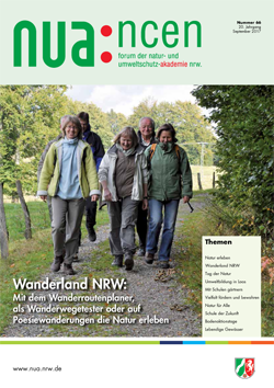 NUAncen Heft 66 - Wanderland NRW: Mit dem Wanderroutenplaner, als Wanderwegetester oder auf Poesiewanderungen die Natur erleben