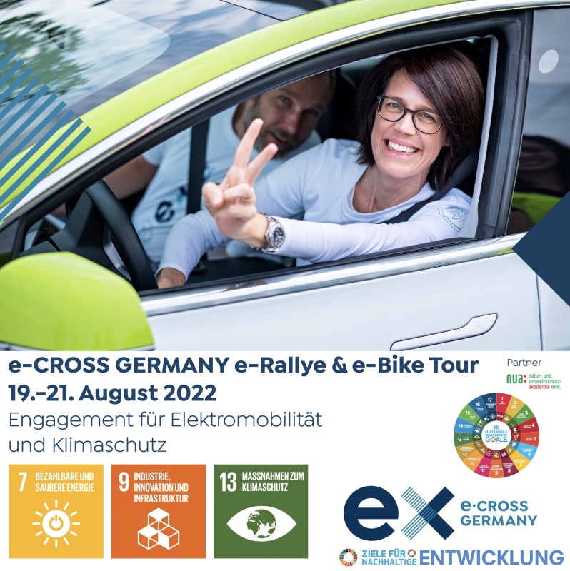 Das e-CROSS GERMANY Mobilitätsfestival findet 2022 wieder in Düsseldorf statt.